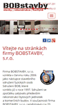 Mobile Screenshot of bobstavby.cz